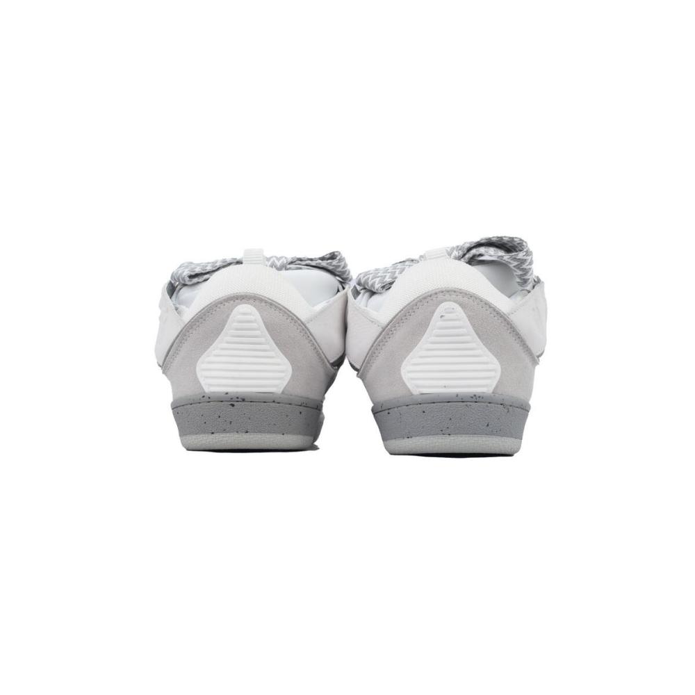 Lanvin Curb Sneaker White Grey Pale FW SKDK02 DOTS P23