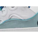 Lanvin Curb Sneakers White Blue FW SKDK02 DRAG H220040