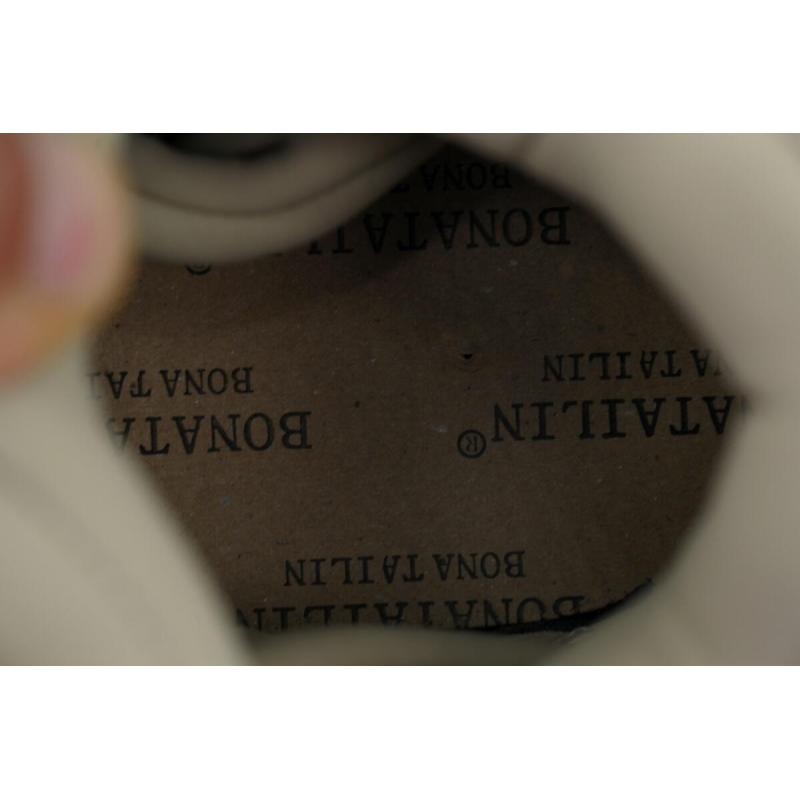 Lanvin Leather Curb White Brown