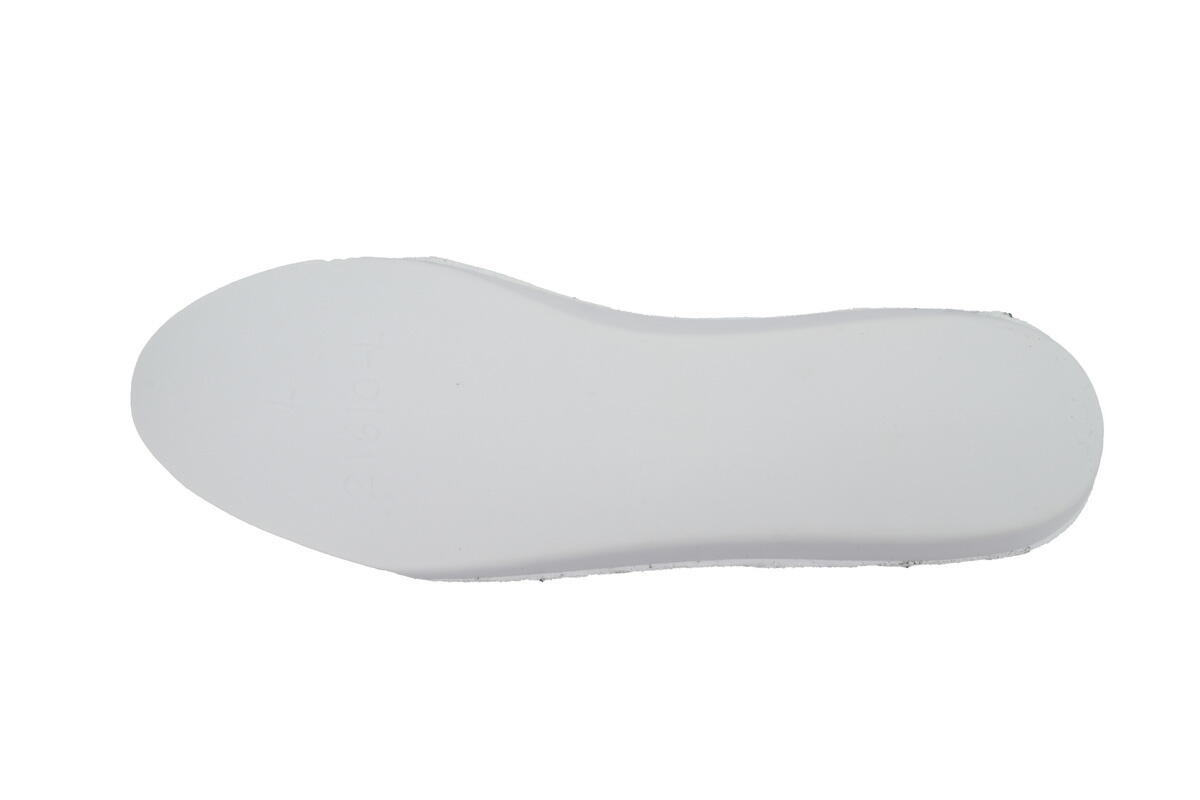 Lanvin Leather Curb White Brown