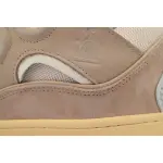 Lanvin Leather Curb White Brown