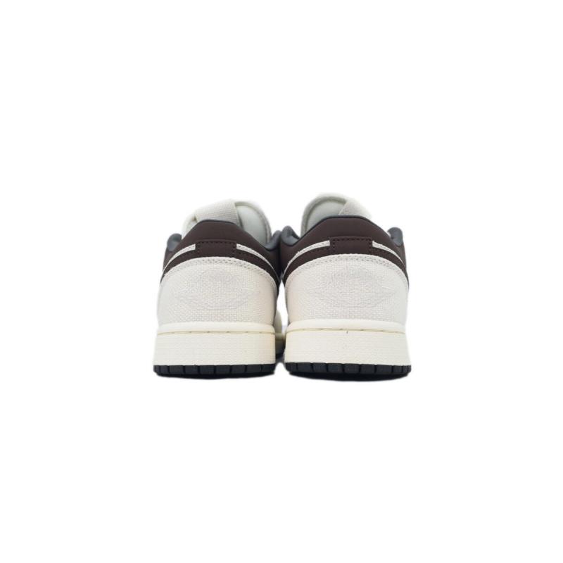 LJR Batch Air Jordan 1 Low Premium 'Ivory Baroque Brown' IB8058-110