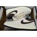 LJR Batch Air Jordan 1 Low Premium 'Ivory Baroque Brown' IB8058-110