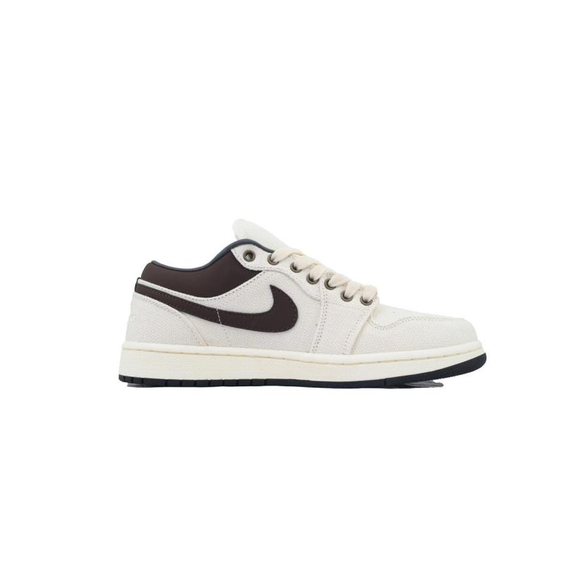 LJR Batch Air Jordan 1 Low Premium 'Ivory Baroque Brown' IB8058-110