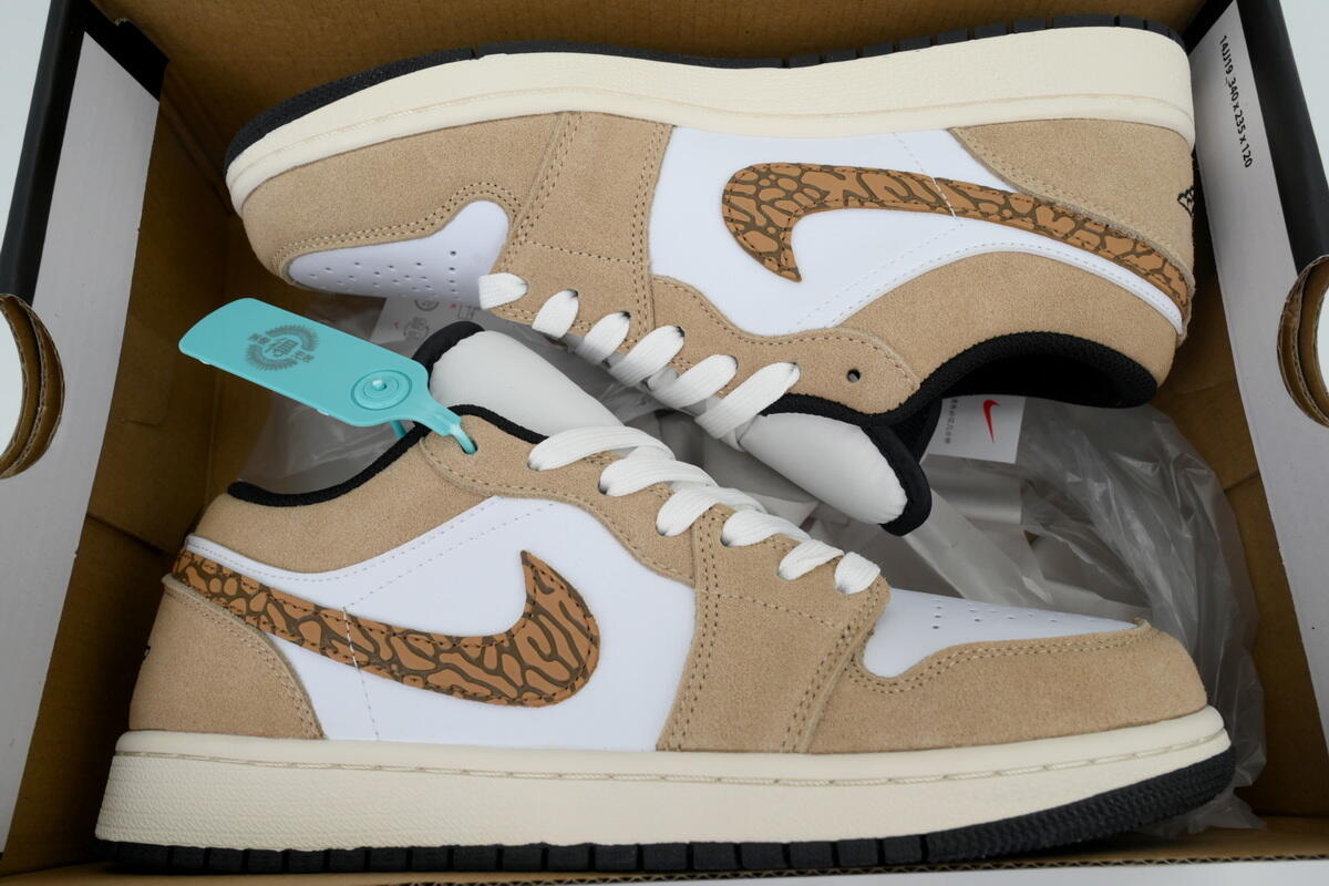 LJR Batch Air Jordan 1 Low SE 'Brown Elephant' DZ4130-201