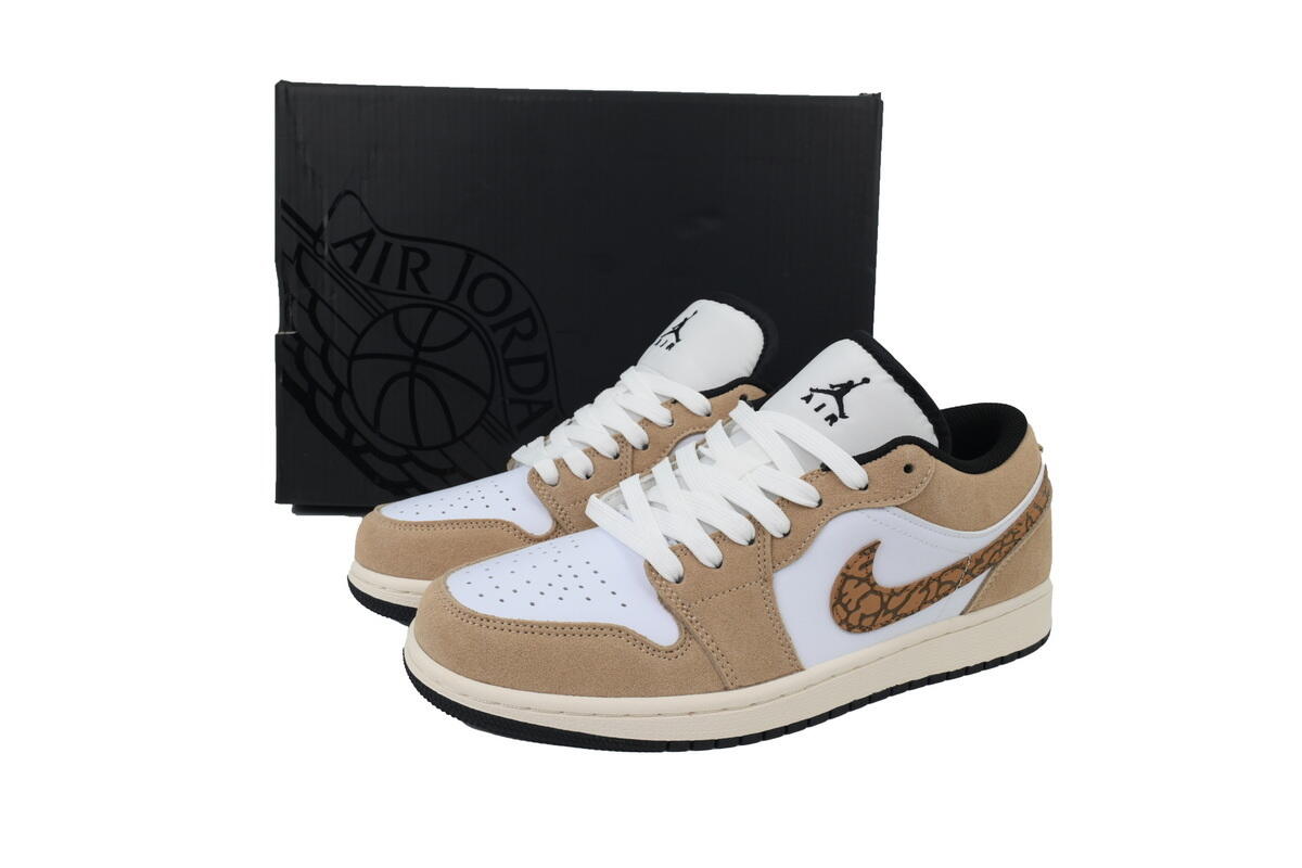 LJR Batch Air Jordan 1 Low SE 'Brown Elephant' DZ4130-201