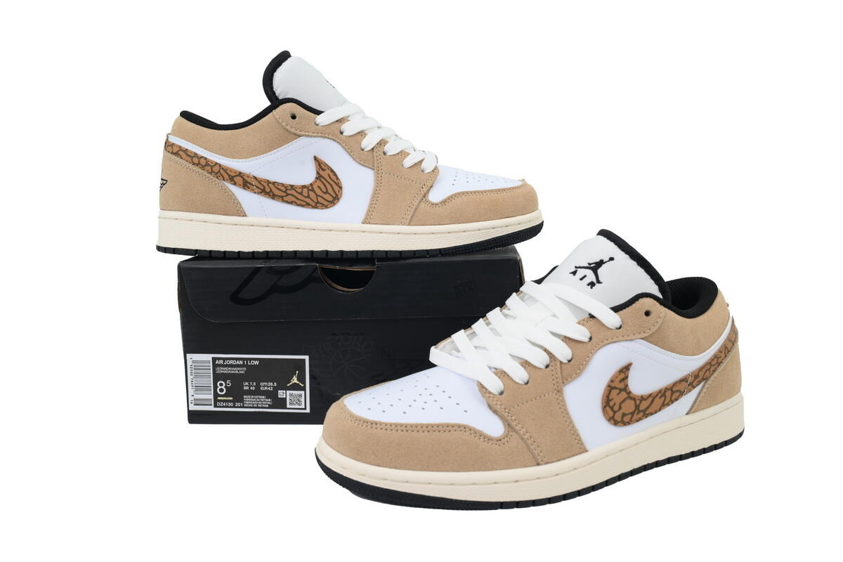 LJR Batch Air Jordan 1 Low SE 'Brown Elephant' DZ4130-201