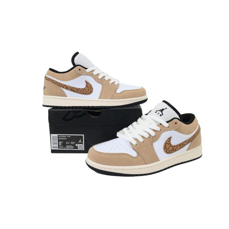 LJR Batch Air Jordan 1 Low SE 'Brown Elephant' DZ4130-201