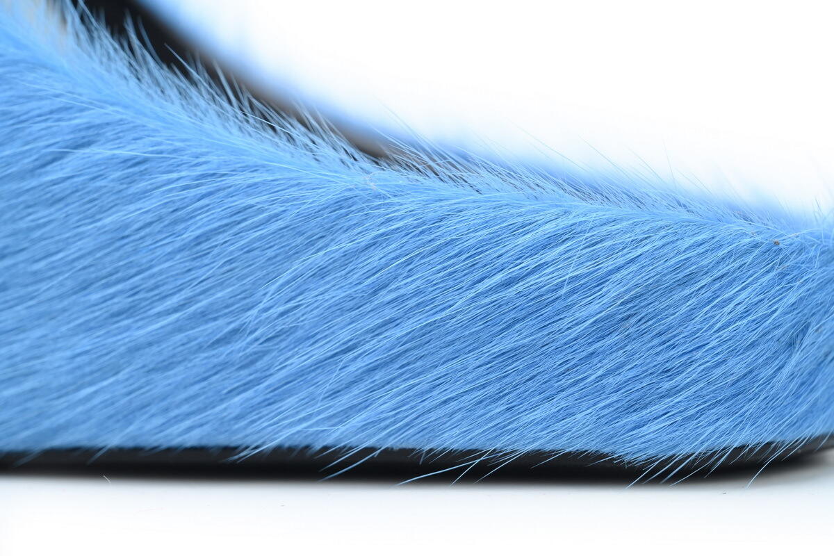Marni Long-hair Calfskin Fussbett Sabot Blue SBMR000600P412200B50