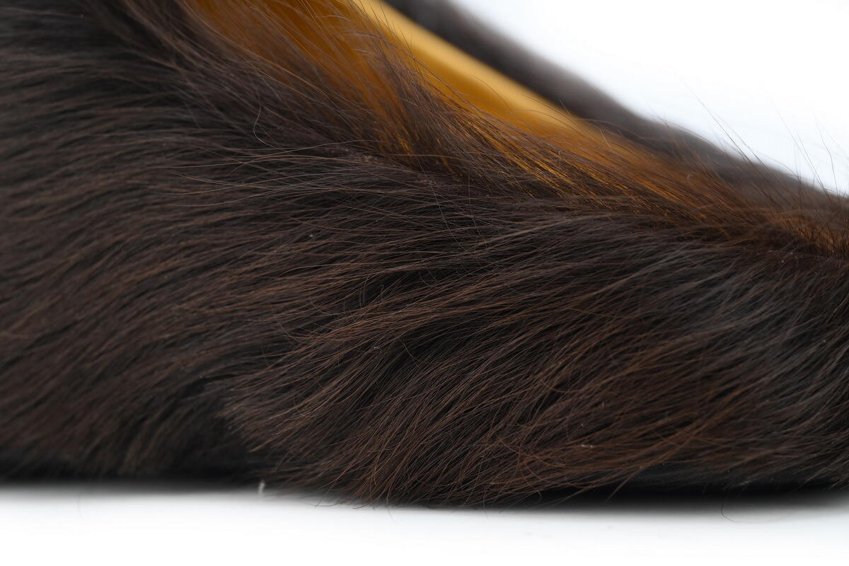 Marni Long-hair Calfskin Fussbett Sabot Brown SBMS004601P412200M37