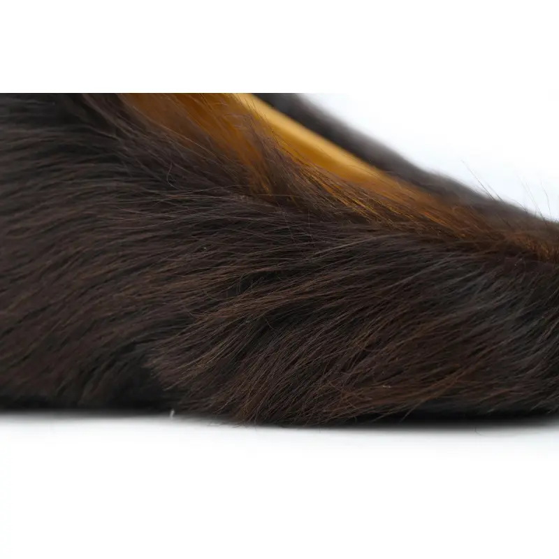 Marni Long-hair Calfskin Fussbett Sabot Brown SBMS004601P412200M37