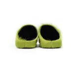 Marni Long-hair Calfskin Fussbett Sabot Green SBMR000600P412200V07