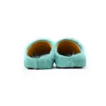 Marni Long-hair Calfskin Fussbett Sabot Green SBMR000600P412200V38