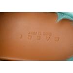 Marni Long-hair Calfskin Fussbett Sabot Green SBMR000600P412200V38