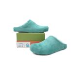 Marni Long-hair Calfskin Fussbett Sabot Green SBMR000600P412200V38