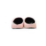 Marni Long-hair Calfskin Fussbett Sabot Pink SBMS004601P412200C29