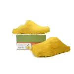 Marni Long-hair Calfskin Fussbett Sabot Yellow SBMR000600P4122Z0565