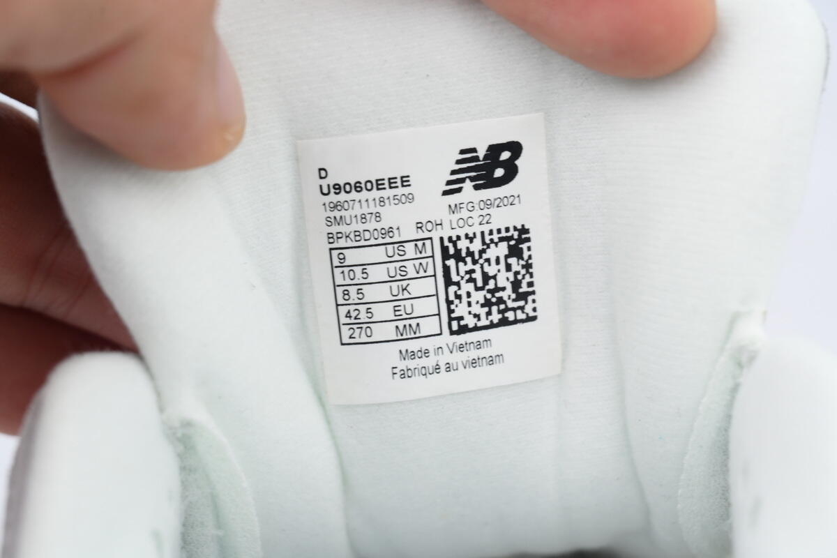 New Balance 9060 Raincloud Slate Grey U9060EEE