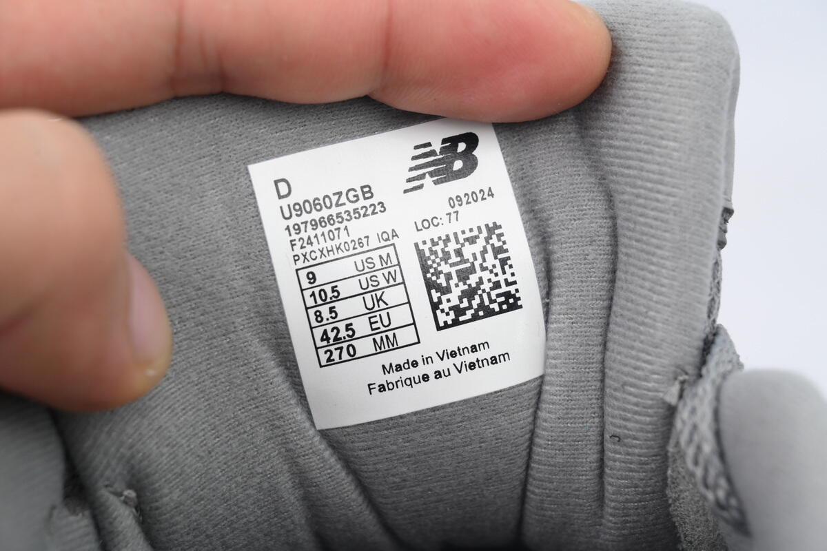 New Balance 9060 Shadow Grey U9060ZGB