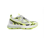 Off White Be Right Back Sneakers Fluorescent Green OMIA295F24 FAB00 10011