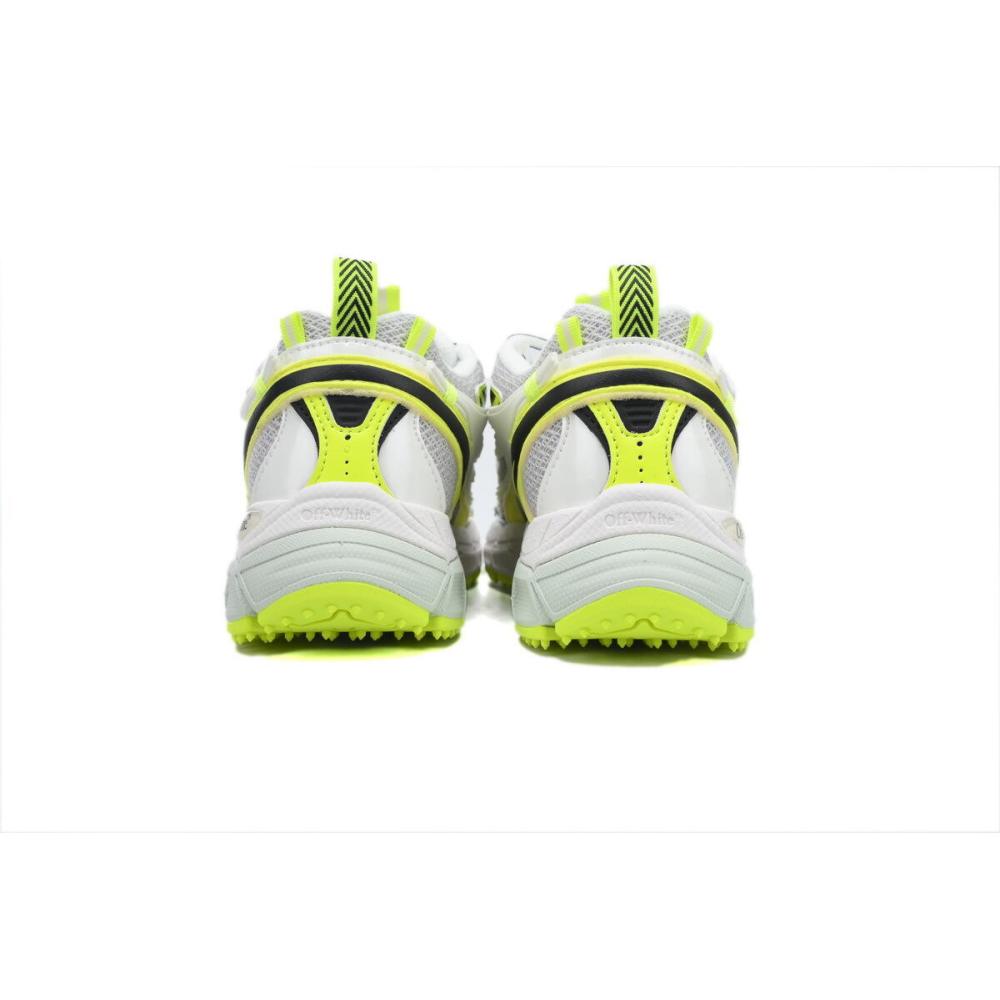 Off White Be Right Back Sneakers Fluorescent Green OMIA295F24 FAB00 10011