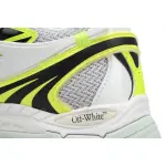 Off White Be Right Back Sneakers Fluorescent Green OMIA295F24 FAB00 10011