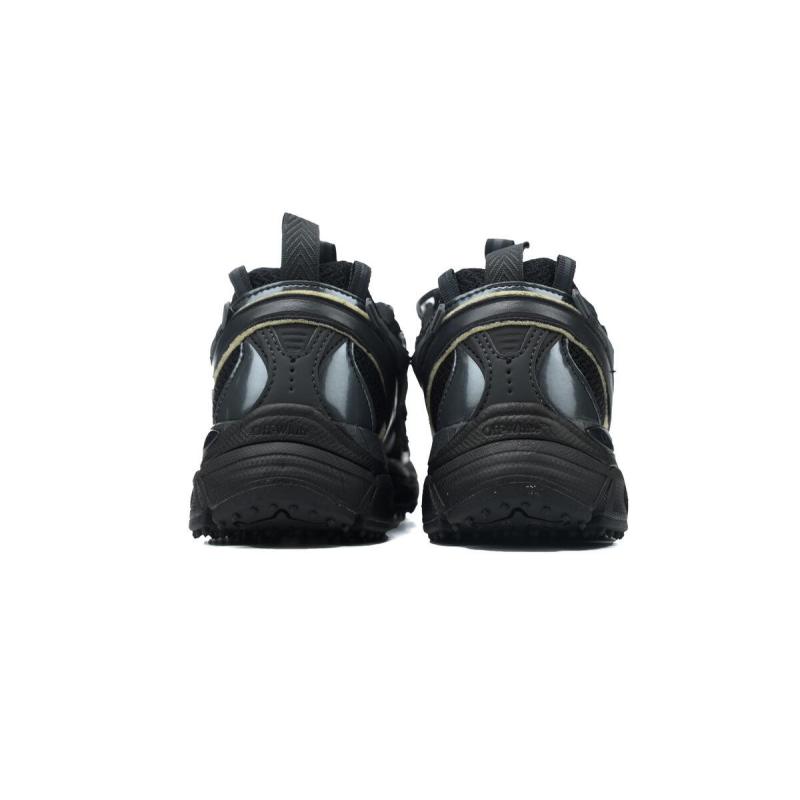 Off White Be Right Back Sneakers Full Black OWIA289C99FAB0011010