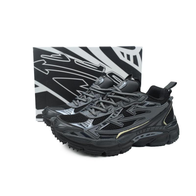 Off White Be Right Back Sneakers Full Black OWIA289C99FAB0011010