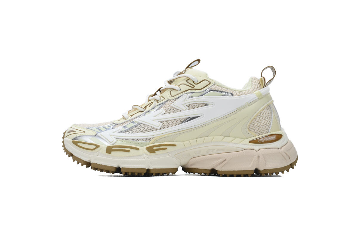 Off White Be Right Back Sneakers Pink Brown OWIA289F24 FAB00 13C6D