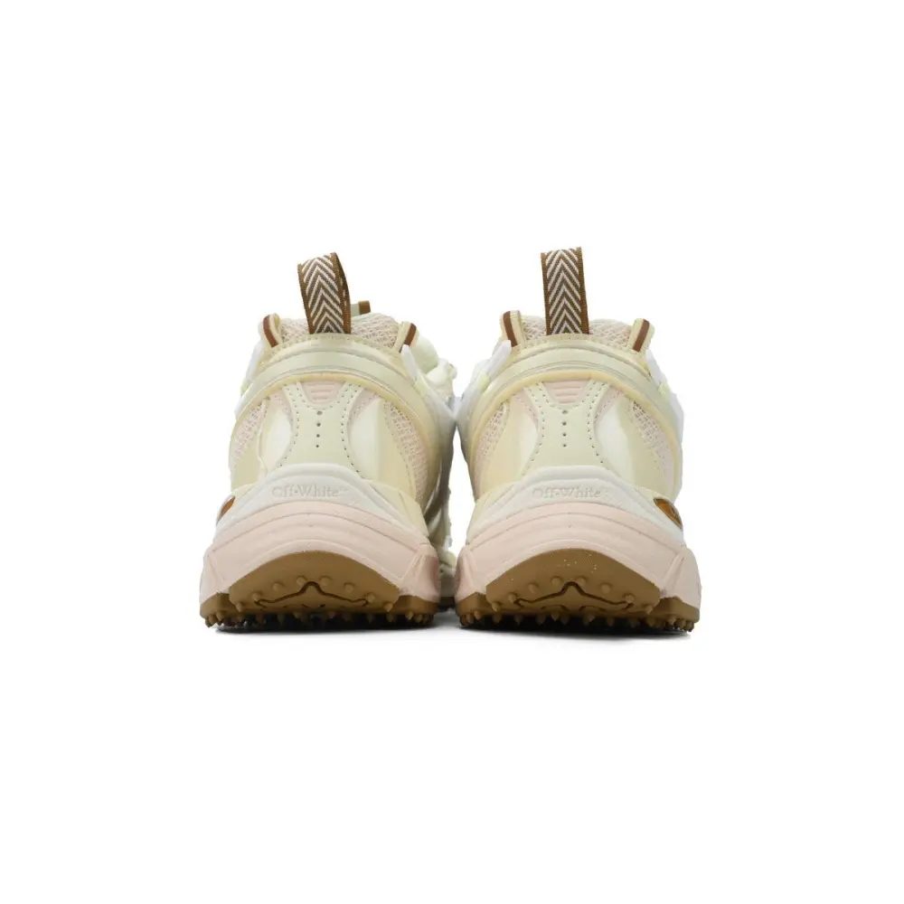 Off White Be Right Back Sneakers Pink Brown OWIA289F24 FAB00 13C6D