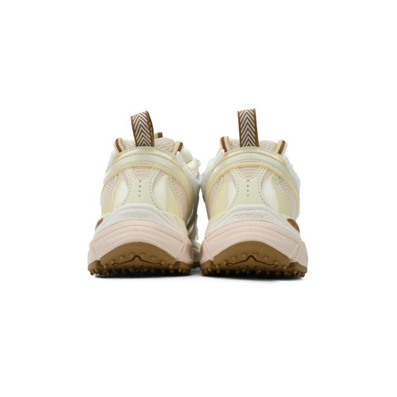 Off White Be Right Back Sneakers Pink Brown OWIA289F24 FAB00 13C6D