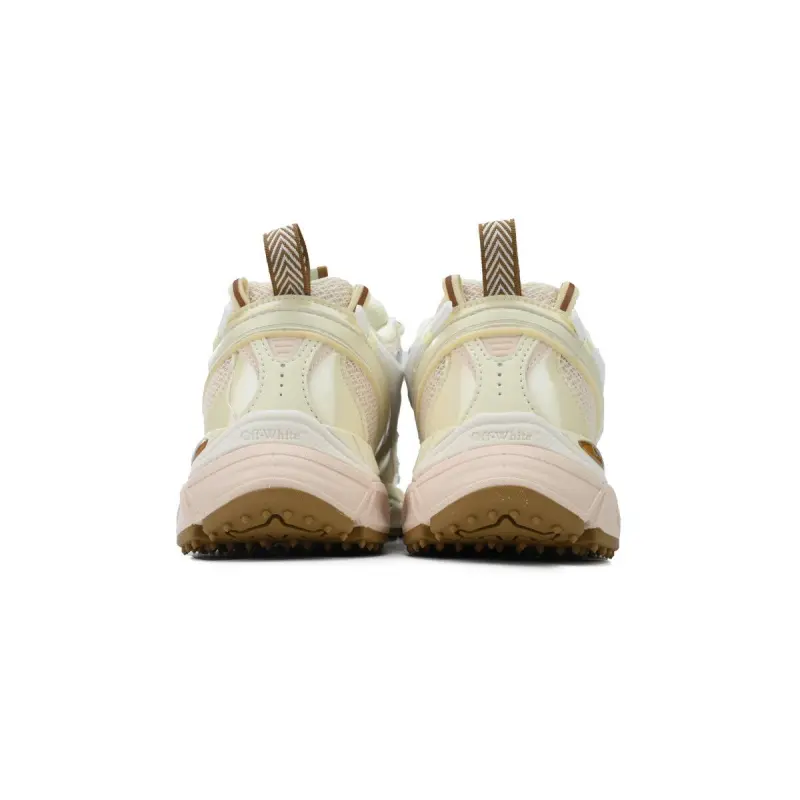 Off White Be Right Back Sneakers Pink Brown OWIA289F24 FAB00 13C6D