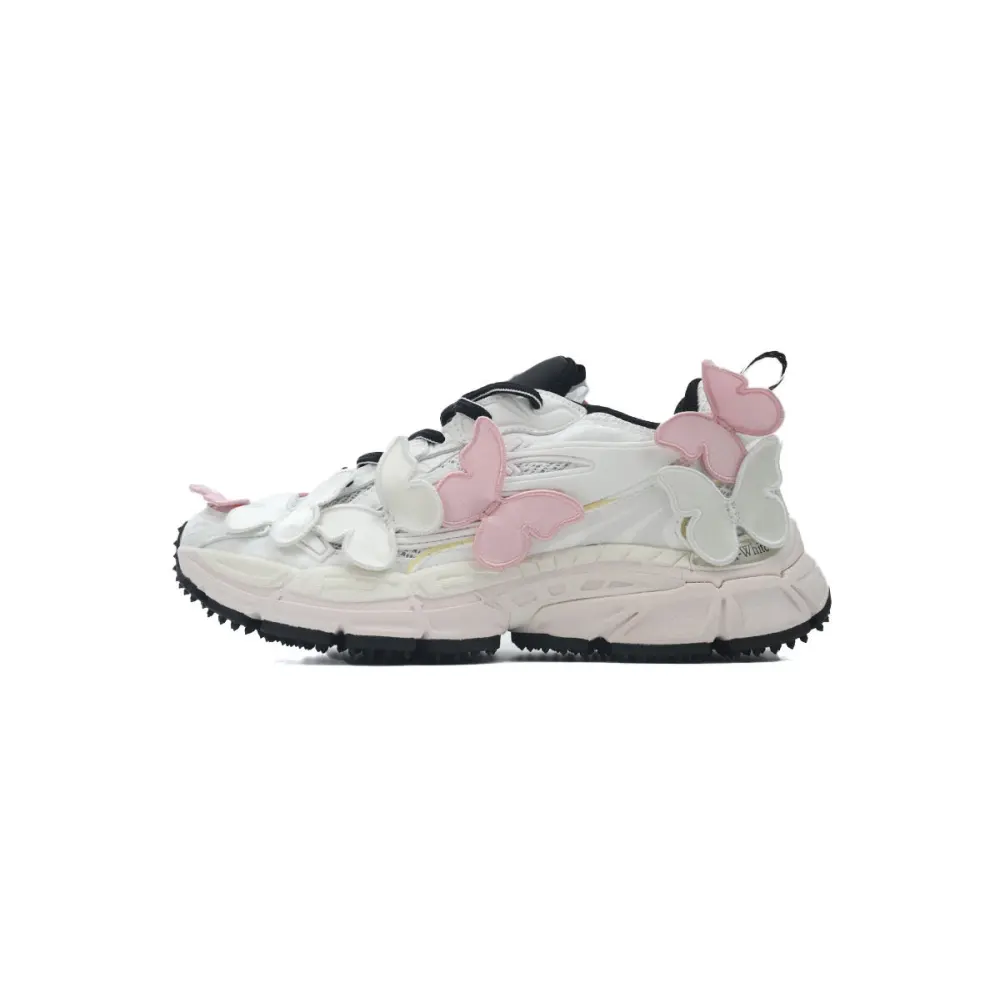 Off White Be Right Back Sneakers Pink Butterfly OWIA089W24 FAB00 23001