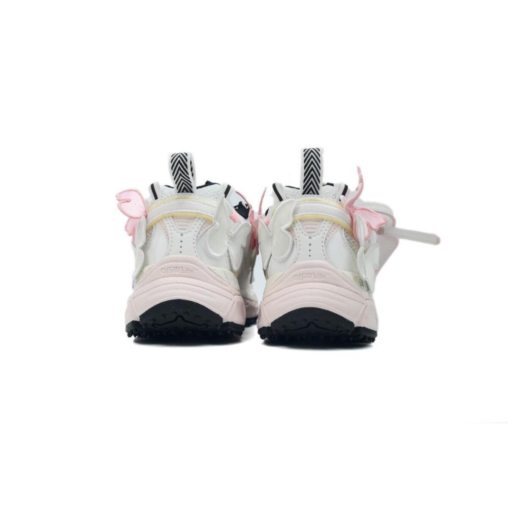 Off White Be Right Back Sneakers Pink Butterfly OWIA089W24 FAB00 23001