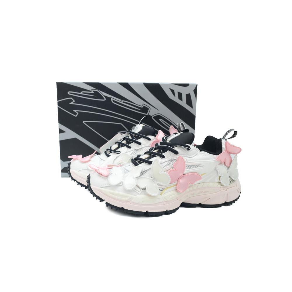 Off White Be Right Back Sneakers Pink Butterfly OWIA089W24 FAB00 23001