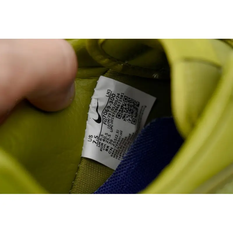 PK God Batch Nike Air Force 1 Low Cactus Plant Flea Market Premium 'Moss' FQ7069-300