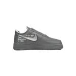 PK God Batch Nike Air Force 1 Low x Off-White 'Ghost Grey Silver' DX1419-500