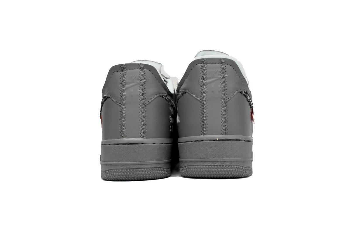 PK God Batch Nike Air Force 1 Low x Off-White 'Ghost Grey Silver' DX1419-500