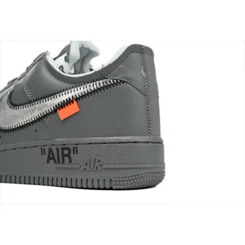 PK God Batch Nike Air Force 1 Low x Off-White 'Ghost Grey Silver' DX1419-500