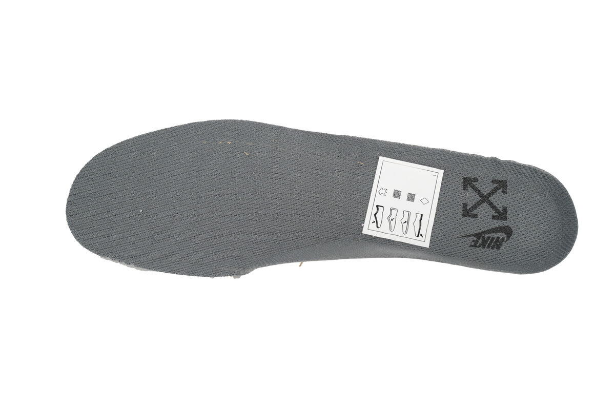 PK God Batch Nike Air Force 1 Low x Off-White 'Ghost Grey Silver' DX1419-500