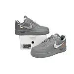 PK God Batch Nike Air Force 1 Low x Off-White 'Ghost Grey Silver' DX1419-500