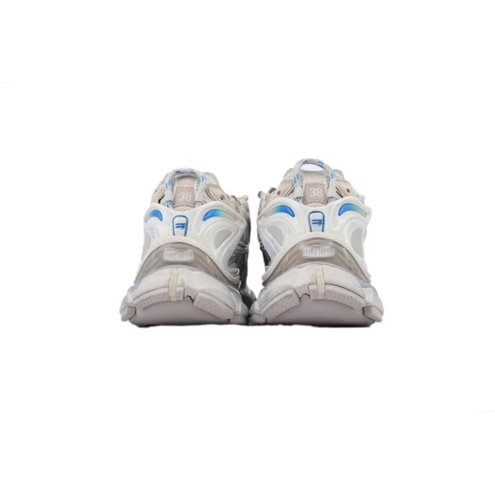 Balenciaga Runner Sneaker Brown Blue 772767 W3RNY 2240