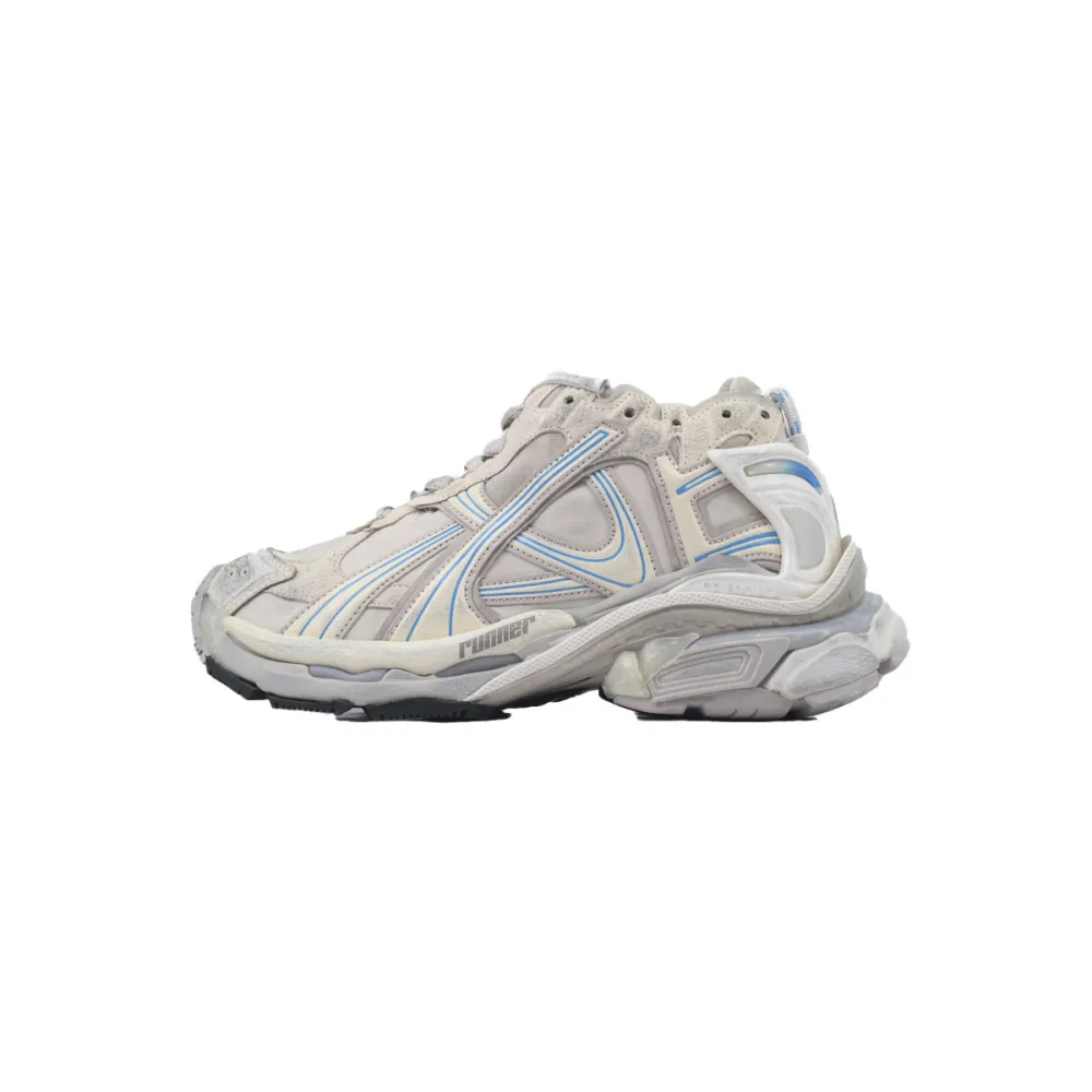 Balenciaga Runner Sneaker Brown Blue 772767 W3RNY 2240