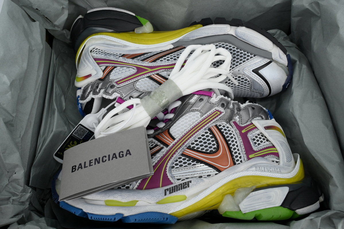 Balenciaga Runner Sneaker Color Orange Powder 772767 W3RBW 9168