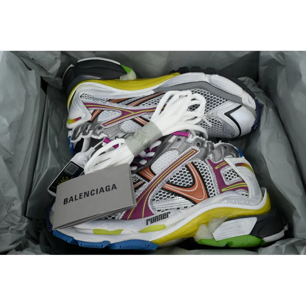 Balenciaga Runner Sneaker Color Orange Powder 772767 W3RBW 9168