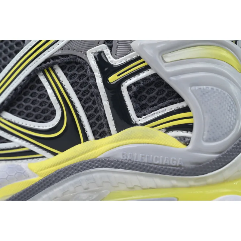 Balenciaga Runner Sneaker Grey Black Yellow 772767 W3RMU 1279