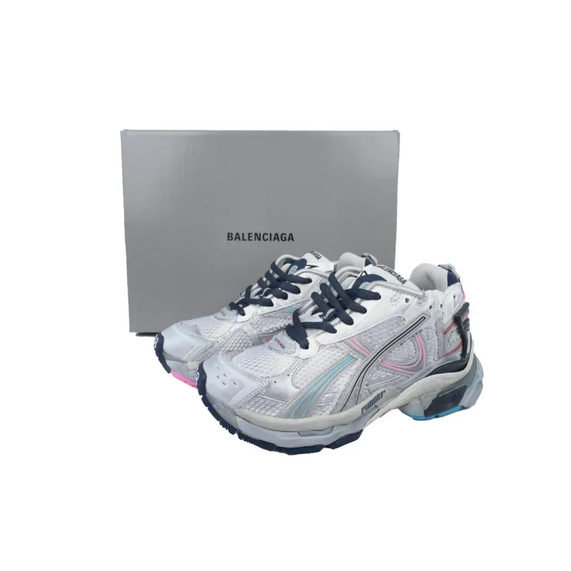 Balenciaga Runner Sneaker Grey White Black 772767 W3RNY 0322