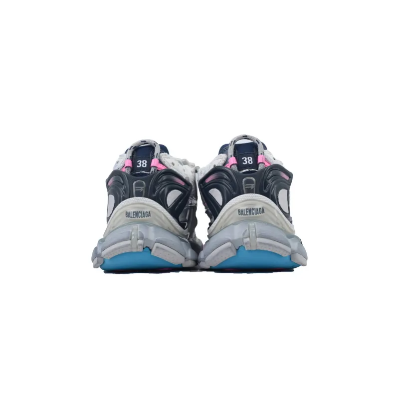 Balenciaga Runner Sneaker Grey White Black 772767 W3RNY 0322