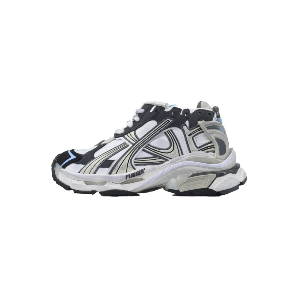 Balenciaga Runner Sneaker Lan Bai Hei 772767 W3RNY 0623