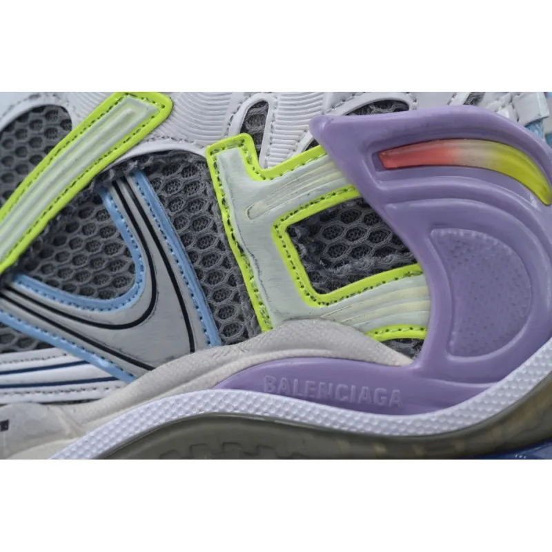 Balenciaga Runner Sneaker Pink Blue Purple 772767 W3RNY 0361